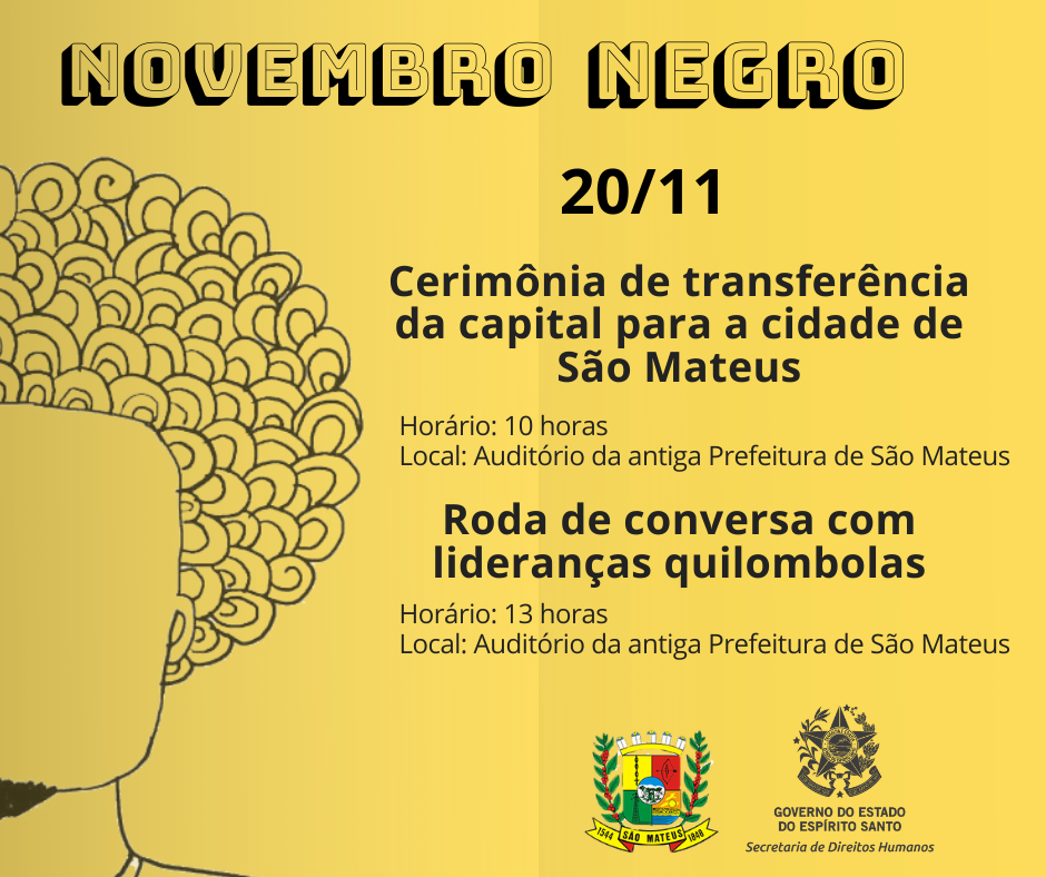 20.11 - Cerimonia SM e Roda de conversa com quilombolas