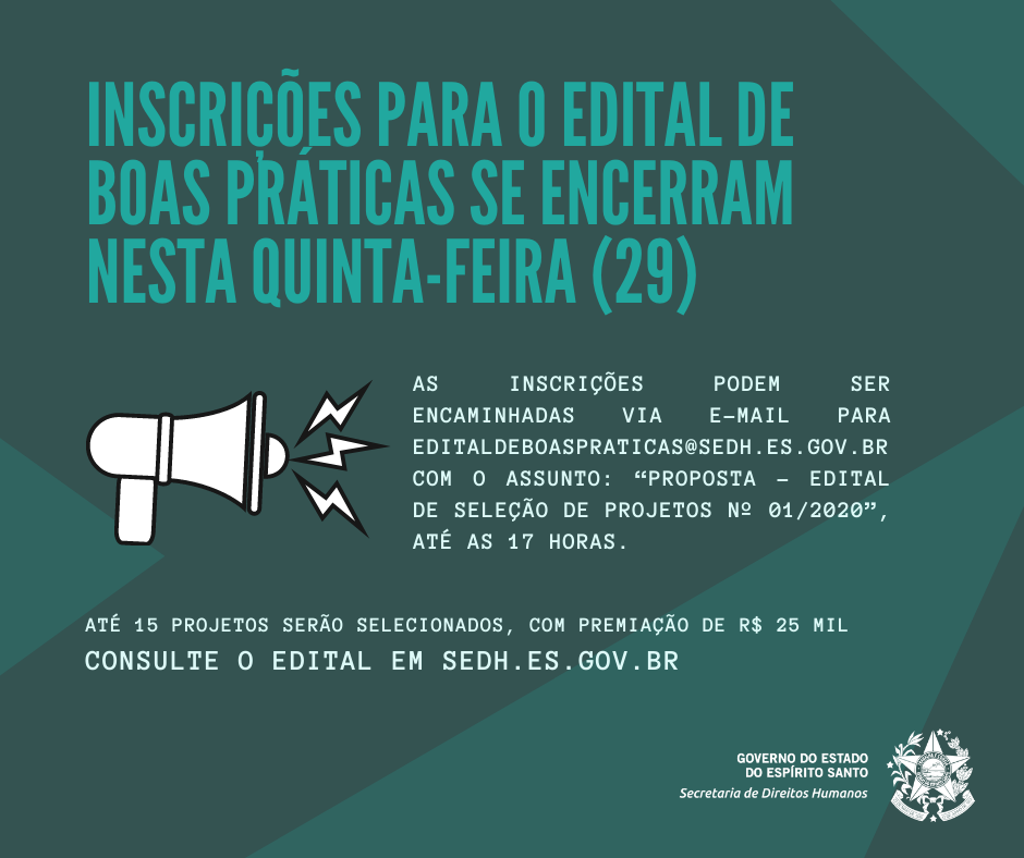 Ao todo -  poderão ser contemplados até 15 projetos para recebimento de um prêmio no valor de R$ 25.000 - 00 cada. (6)