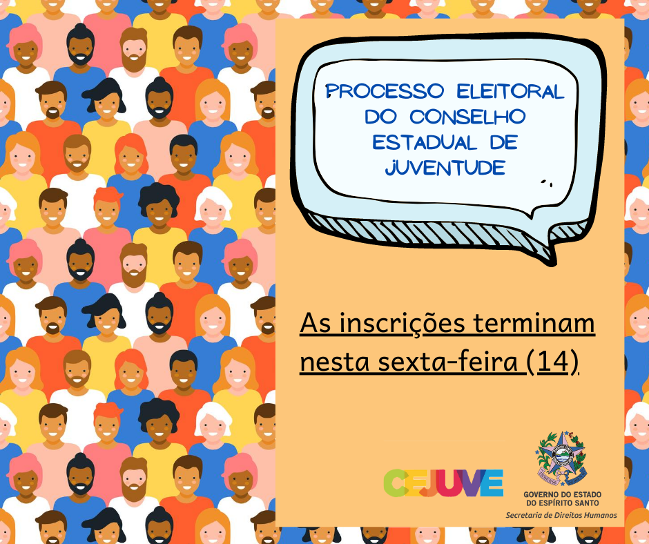 Eleição do Conselho Estadual de Juventude